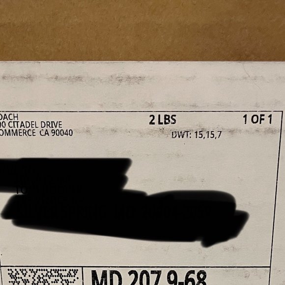 VALENTINES Brand New Coach Crossbody Heart Purse in Colorblock Pink and Red - Picture 5 of 6